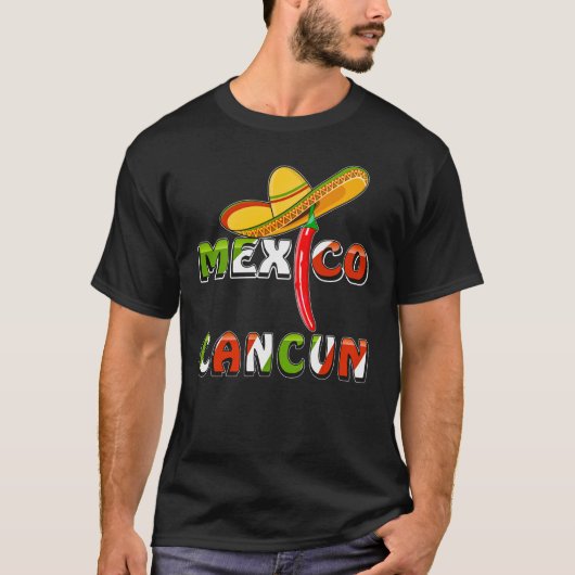 MEXICO CANCUN T-Shirt (Vorderseite)