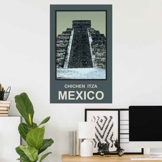 Mexico Chichen Itza Poster (Heimbüro)