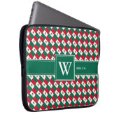 MEXICO Christlich Scripting Monogram-Notebook Laptopschutzhülle (Vorne Rechts)