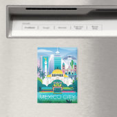 Mexico City Kühlschrank Magnet (In Situ (Geschirrspüler))