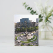 Mexico City Paseo de la Reforma Postkarte (Stehend Vorderseite)