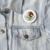 Mexico Coat of Arms Pin Back Button (Beispiel)