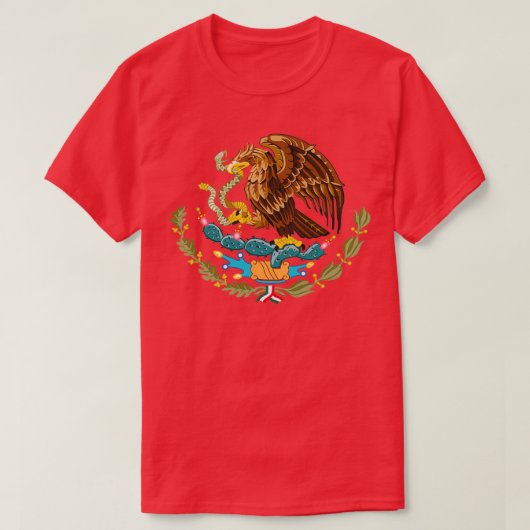 Mexico Coat Of Arms T-Shirt (Design vorne)