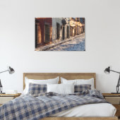 Mexico Cobblestone Street Leinwanddruck (Insitu (Schlafzimmer))