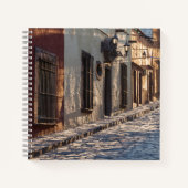 Mexico Cobblestone Street Notizblock (Vorderseite)