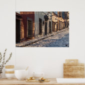 Mexico Cobblestone Street Poster (Küche)