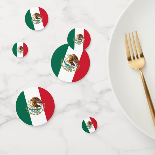 Mexico Confetti, Party, mexikanische Flagge Konfetti (Gruppe)