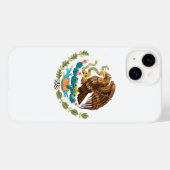 Mexico country coat arms symbol emblem flag eagle Case-Mate iPhone hülle (Rückseite (Horizontal))