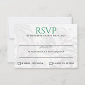 Mexico Couple RSVP Karte (Vorderseite)
