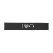 Mexico Couple Wedding Einladungsbanderole (Flach)