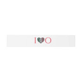 Mexico Couple Wedding Einladungsbanderole (Flach)