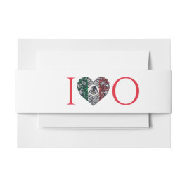 Mexico Couple Wedding Einladungsbanderole