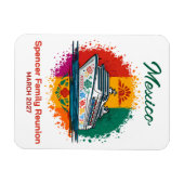 Mexico Cruise Ship Stateroom Marker Magnet (Horizontal)