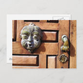 Mexico Door Knocker Postkarte (Vorne/Hinten)
