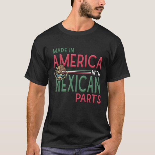 Mexico Eagle Mexicano Pride Camisa, stolz mexikani T-Shirt (Vorderseite)