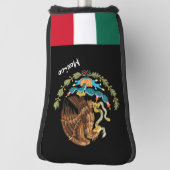 Mexico Eagle & Mexikos Flagge / Golf Clubs Abdecku Headcover (Rotieren 90)