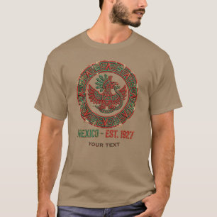 Mexico EST. 1927 Aztek Adler Wappen Vintage  T-Shirt