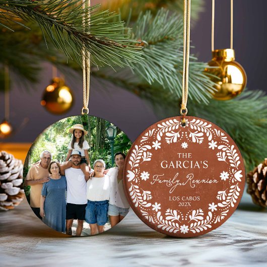 Mexico Family Wiedersehen Foto Ornament