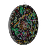 Mexico Fiesta Muster Dartscheibe (Vorderseite Links)