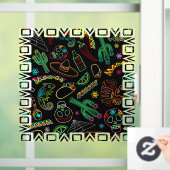 Mexico Fiesta Muster Fensteraufkleber (Zuhause)