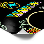 Mexico Fiesta Muster Poster (Ecke)