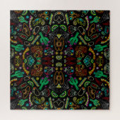 Mexico Fiesta Muster Puzzle (Horizontal)