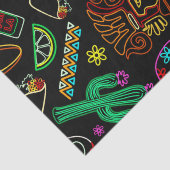 Mexico Fiesta Muster Seidenpapier (Detail)