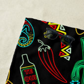 Mexico Fiesta Muster Strandtuch (Beispiel)