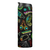 Mexico Fiesta Muster Thermosbecher (Nach rechts gedreht)