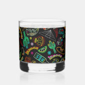 Mexico Fiesta Muster Whiskyglas (Links)