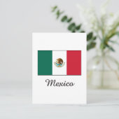 Mexico Flag Design Postkarte (Stehend Vorderseite)