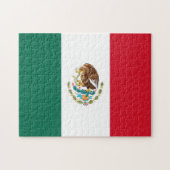 Mexico Flag Jigsaw Puzzle (Horizontal)