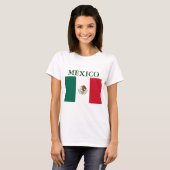 Mexico Flag Ladys Petite T - Shirt (Vorne ganz)