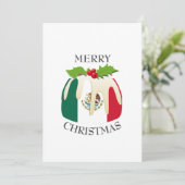MEXICO FLAG | Pudding | Weihnachten (Stehend Vorderseite)