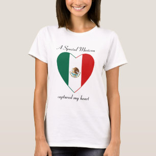 Mexico Flag Sweetheart T - Shirt