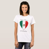 Mexico Flag Sweetheart T - Shirt (Vorne ganz)