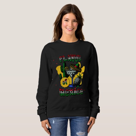 Mexico Flavor Women's Sweatshirt (Vorne ganz)