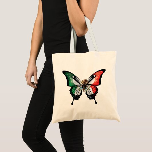Mexico Frack Butterfly Flag Tragetasche (Vorderseite (Produkt))