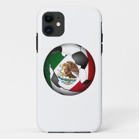 Mexico Fußball Case-Mate iPhone Hülle (Rückseite)