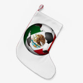 Mexico Fußball Kleiner Weihnachtsstrumpf (Vorderansicht (hängend))