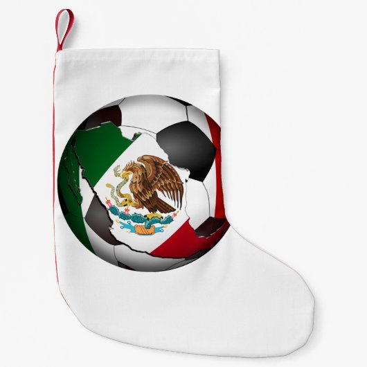 Mexico Fußball Kleiner Weihnachtsstrumpf (Vorderseite)