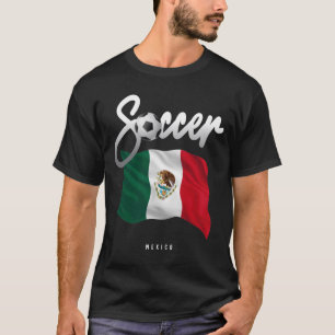 Mexico Fußball - Mexikanische Flagge T-Shirt