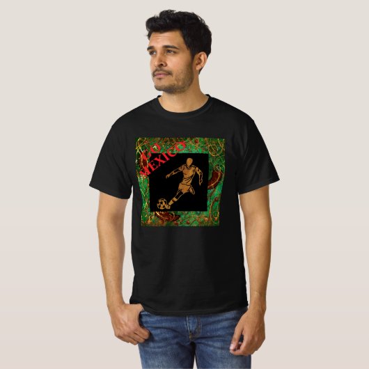 MEXICO FUSSBALL T-Shirt (Vorne ganz)