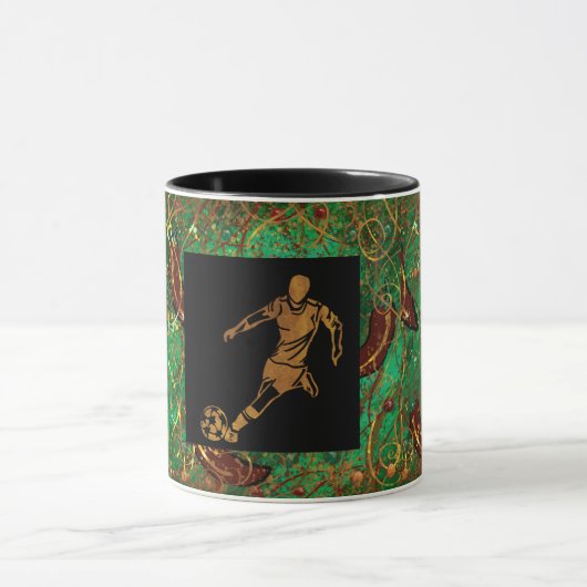 MEXICO  FUSSBALL  TASSE (Zentrum)