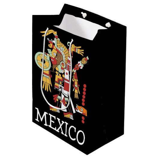 Mexico Gift Bag Mittlere Geschenktüte (Vorderseite Schrägansicht)
