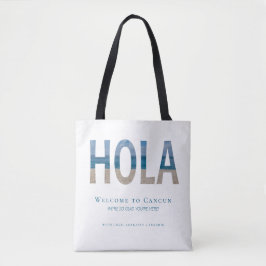 Mexico Hochzeit in Urlaubsort Welcome Bag for Gues Tasche