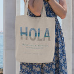 Mexico Hochzeit in Urlaubsort Willkommensbeutel fü Tragetasche<br><div class="desc">Vielen Dank für Ihre Hochzeit mit dieser schönen HOLA Beach Foto Typografie Hochzeitsnacht in ihrem Hotelzimmer. Sie werden sich so freuen,  dass sie sich Ihnen anschließen,  um Sie zu hören,  dass Ihr I Do in Mexiko ist.</div>