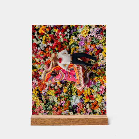 MEXICO IN BLOOM ACRYLSCHILD (Vorderseite)