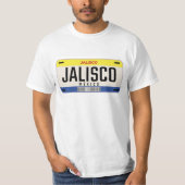 MEXICO JALISCO CITY LISENCE PLATZ T-Shirt (Vorderseite)