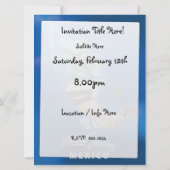 Mexico Map Illustration Reiseplakat. Einladung (Rückseite)